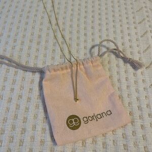 Gorjana Gold Initial Necklace